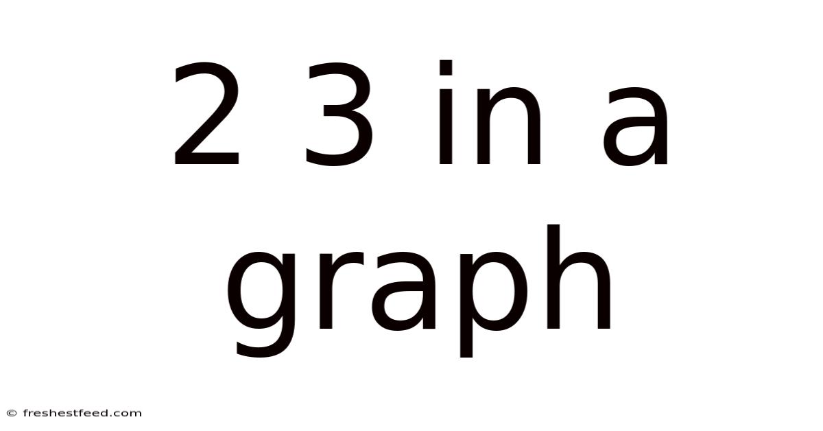 2 3 In A Graph